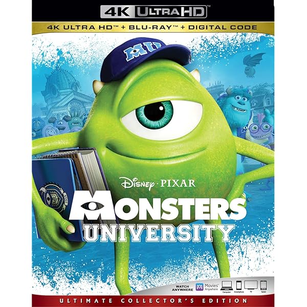 Amazon.com: Monsters, Inc. (Four-Disc Blu-ray/DVD Combo +
